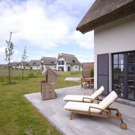 Reetland Am Meer - Luxusplus Reetdachvilla Mit 4 Schlafzimmern, Aussensauna, Loungebereich Und Kamin G07 Dranske Esterno foto